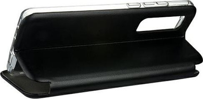 Këllëf tip libër për telefon Xiaomi Mi Note 10 Lite, portofol, i zi