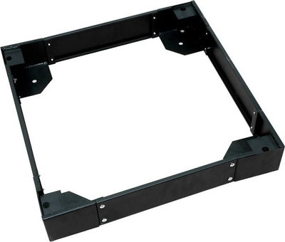 Bazament për kabinet Extralink Stand, 800x800 mm, metalik, i zi