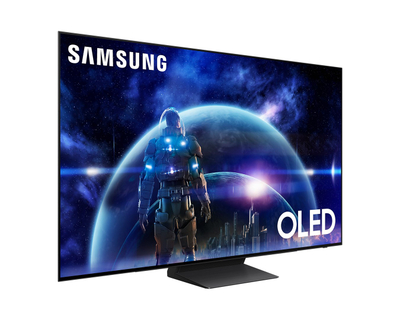 Телевизор Samsung QE48S90D, 48", OLED, 4K, црн