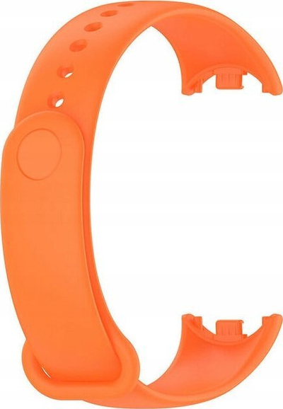 Rrip dore Xiaomi Smart Band 8, zëvendësues, silikoni, portokalli