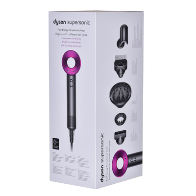 Tharëse për flokë Dyson Supersonic HD07 Iron/Fuchsia, 1600 W