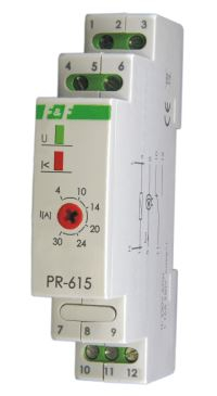 Relé prioritare F&amp;F PR-615, 230V, 16A, montim në shinë 35mm