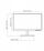 Monitor industrial BCS MLED22FHD, 22", Full HD, i zi