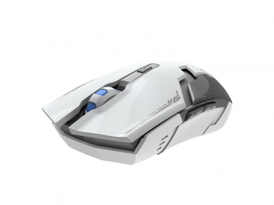 Gejминг глушец Havit HV-MS997GT, безжичен 2.4GHz, 1600 DPI, бел