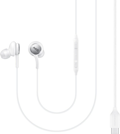 Kufje Samsung me kontroll volumi EO-IC100BW, të bardha