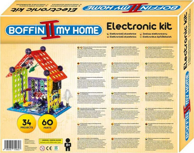 Set eksperimente elektronike Boffin II My House GB4020, 60 pjesë