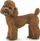 Figurinë qeni CollectA Poodle, madhësia M, shumëngjyrëshe