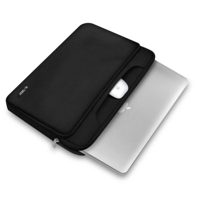 Çantë laptopi Tech-Protect Pocket Bag, 15-16", kundra ujit, e zezë