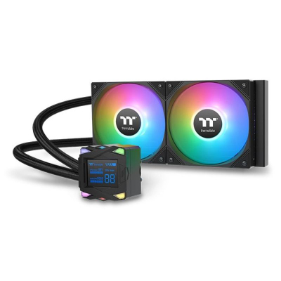 Ftohës uji për procesor Thermaltake LA240 S ARGB, 240mm, All in One, i zi