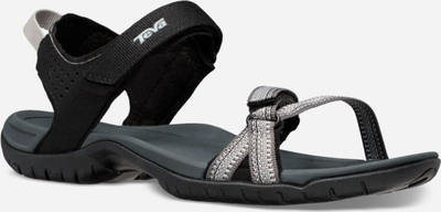 Sandale uji Teva Verra për goca, Antiguous Black Multi