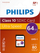 Kartë memorie Philips FM64SD55B/10 SDXC, 64GB, Class 10 UHS I V10