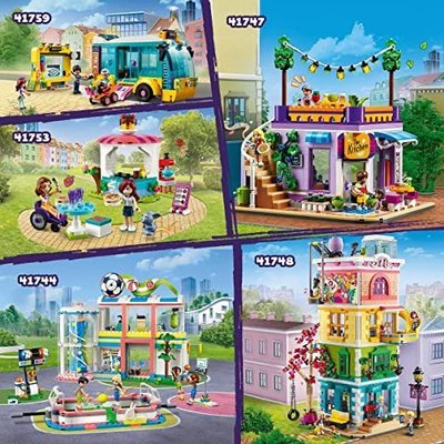 Set ndërtimi LEGO Friends Heartlake City Bus 41759, për kalamaj 7+, shumëngjyrësh