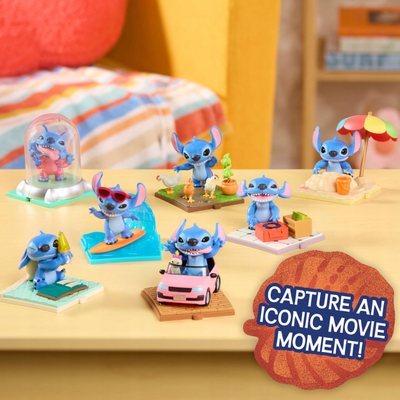 Фигурa мистерија Дизни Стич, 7.6 cm, blind box, многубојна