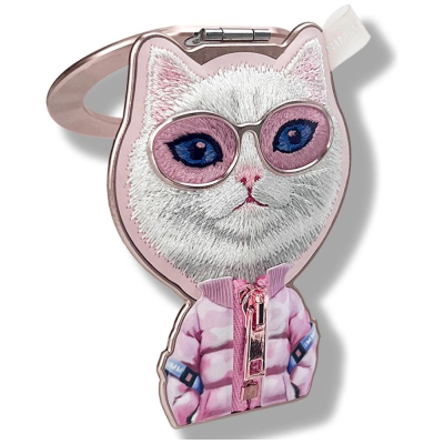Varëse magnetike Nimmy Cool & Cute 2.0 Cat, për çantë dhe MagSafe, rozë