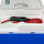 Frigorifer portativ elektrik Cool Box 24L, 12V 230V, blu me kapak të bardhë