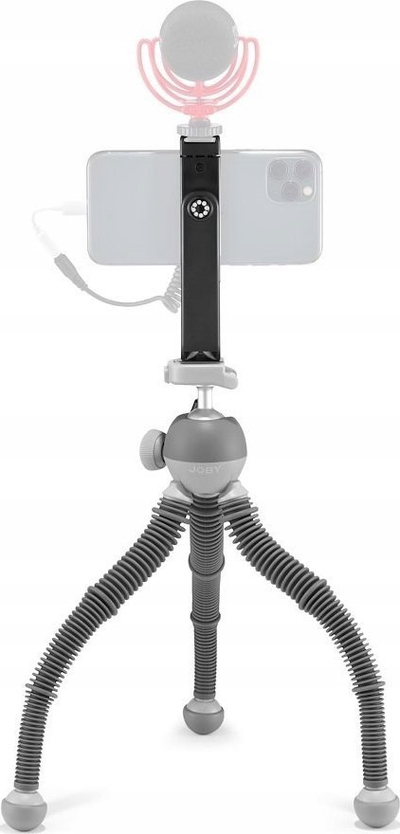 Trekëmbësh JOBY PodZilla Large Kit, mban gjer në 2.5 kg, me GripTight 360, gri