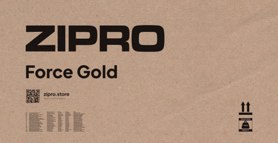 Eliptik Zipro Force Gold, rezistencë elektromagnetike, deri 150 kg, i zi