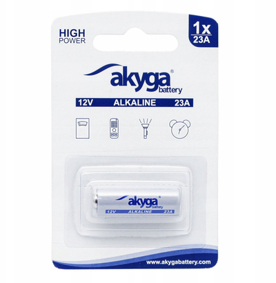 Специјална батерија Akyga 23A, 12V, 48mAh, цинк јаглерод