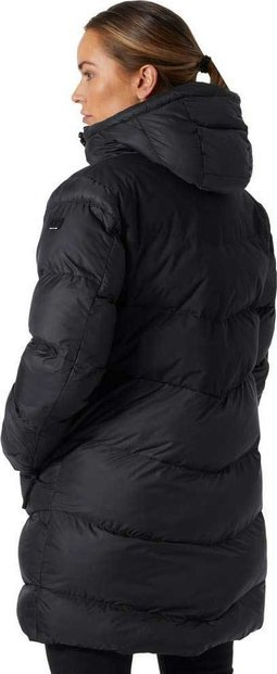 Pallto Helly Hansen Explorer Puffy, për goca, me kapuç, e zezë