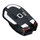 Maus gaming PowerColor ALPHYN AM10, 26000 DPI, pa kabëll, i zi
