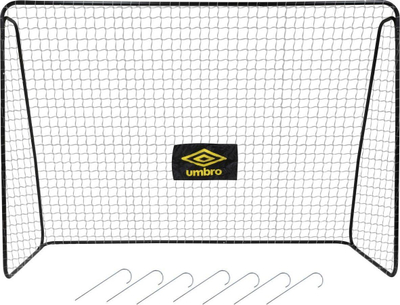 Portë futbolli Umbro, metal, 300x205x120 cm, e zezë