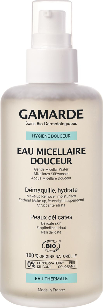 Ujë micelar Gentle, për heq make up-i, 6.76oz
