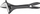 Çelës i rregullushëm Teng Tools 4003J, 8", kapacitet 32mm, i zi