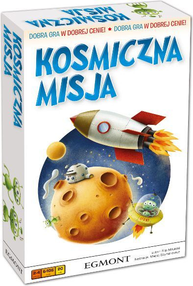 Loja në tavolinë Egmont Space Mission, 2‑4 lojtarë, 6+ vjeç, me ngjyra nga të gjitha