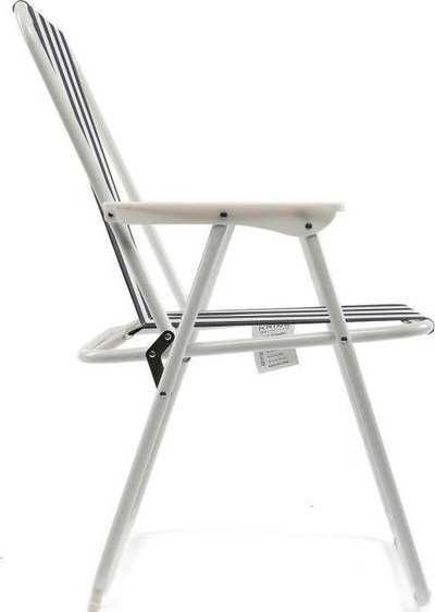 Karrige palosëse kampingu Spartan Camping Sessel, metal, mbajtje 75kg, blu