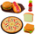 Set pikniku LEAN Toys me shportë thurje, 33 pjesë, shumëngjyrësh