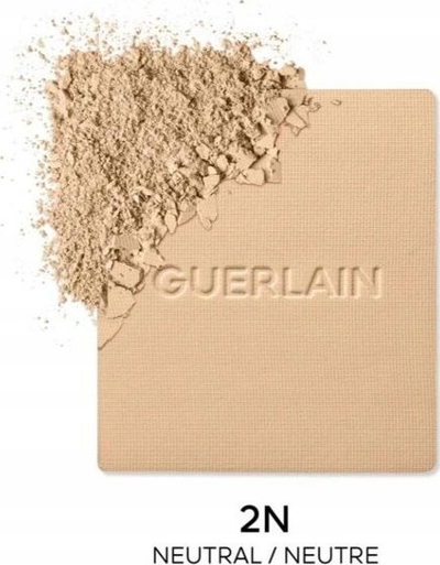 Fondatinë kompakte Guerlain Parure Gold Skin Control, mbulim i lartë, efekt mat, Beige