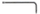 Çelës Torx Proline 48513 T20, 110mm, çelik CrV, argjendtë