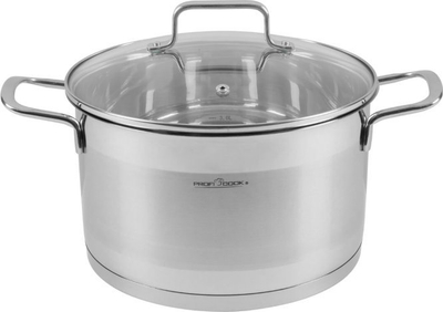 Сет тенџериња ProfiCook PC-KTS 1224, 7 парчиња, нерѓосувачки челик, за индукција