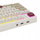 Tastierë gaming Royal Kludge RK N80, mekanike me profil të ulët, wireless 2.4G dhe Bluetooth, RGB, e zezë