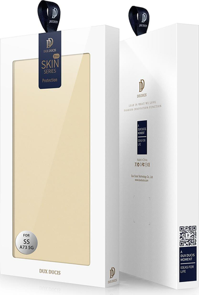 Kapak telefoni Dux Ducis Skin Pro për Samsung Galaxy A73, me kapak, me kënd, ngjyrë flori