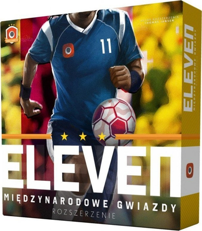 Zgjerim loje tavoline Portal Games Eleven International Stars, për 1 lojtar shtesë, në anglisht