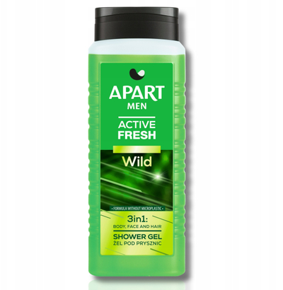 Xhel dushi Apart Natural Men Active Fresh Shower Gel Wild, 500ml