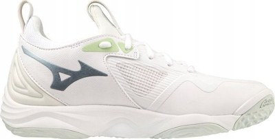 Atlete volejbolli Mizuno Wave Momentum 3 W V1GC231235, për goca, për palëstra, të bardha