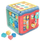 Kub edukativ BOUNN Multi Educational Cube, sorter formash, 18+ muaj, shumëngjyrësh