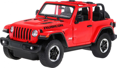 Makinë me pult Rastar Jeep Wrangler JL, shkallë 1:14, drita LED, portokalli