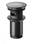 Tapi lavamani universale Click Clack, automatike, black gun metal