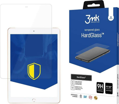Xham mbrojtës 3MK HardGlass për Apple iPad 10.2" 8th 9th Gen, transparent