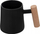 Set filxhanësh TRIBECART Rack 4 Cups, 4x22cl, me raft metalik, e zezë