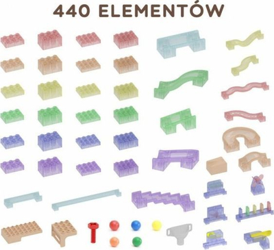 Lodër komplet i ndërtimit Masterkidz, 440 elemente