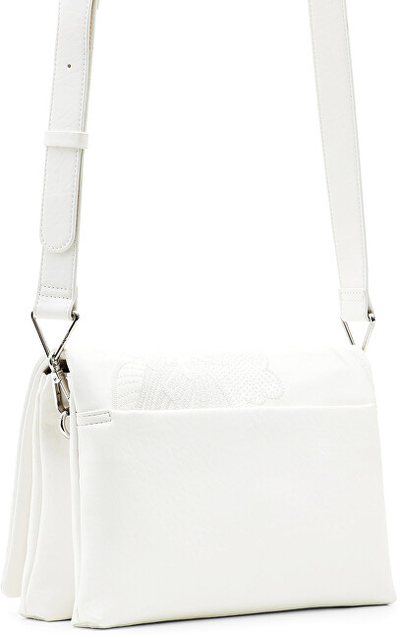 Çantë krahu Desigual Bag Alpha Dortmund 23SAXP95 1001, e bardhë