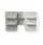 Organizues kuzhine Joseph Joseph Duo Expandable Tiered Organiser, i rregullueshëm, me nivele, gri