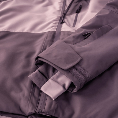 Женска jakna Elbrus Limmen Jacket W, водоотпорна 10.000 H₂O, розово виолетова