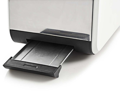 Tostjer inox Extra Wide, 900W, 2 vende, 6 nivele pjekjeje, i bardhë
