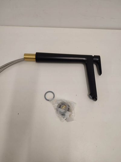 Rubinet lavamani Hansgrohe Talis E 240, me një komandë, matt black