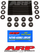 Сет завртки за блок ARP Main Stud Kit Nissan VG30DE VG30DETT, 3.0L V6, челик кромоли, црн